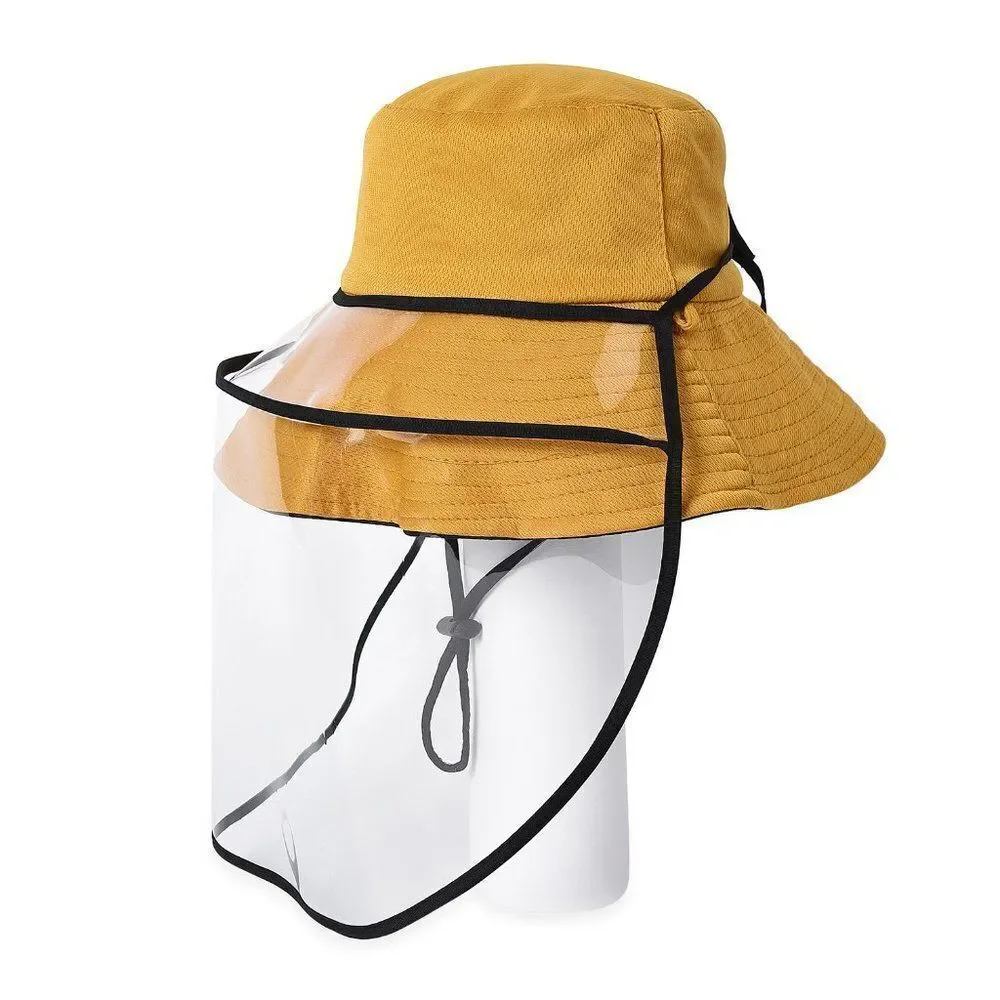 Golden & Black Reversible Adventure Hat with Removable Face Shield
